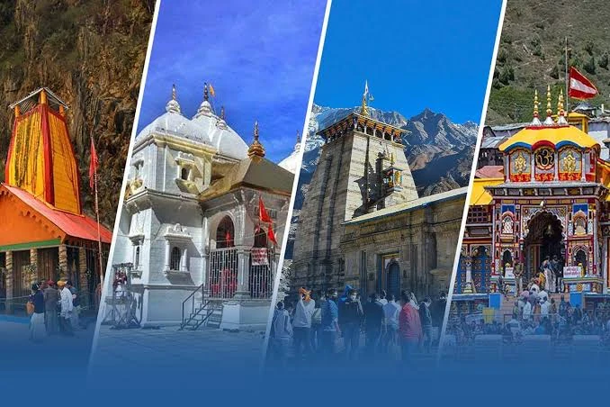 Yamunotri, Gangotri, Kedarnath and Badrinath temples