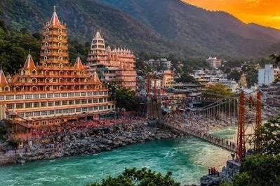 Rishikesh, Laxman Jhula and the Ganga